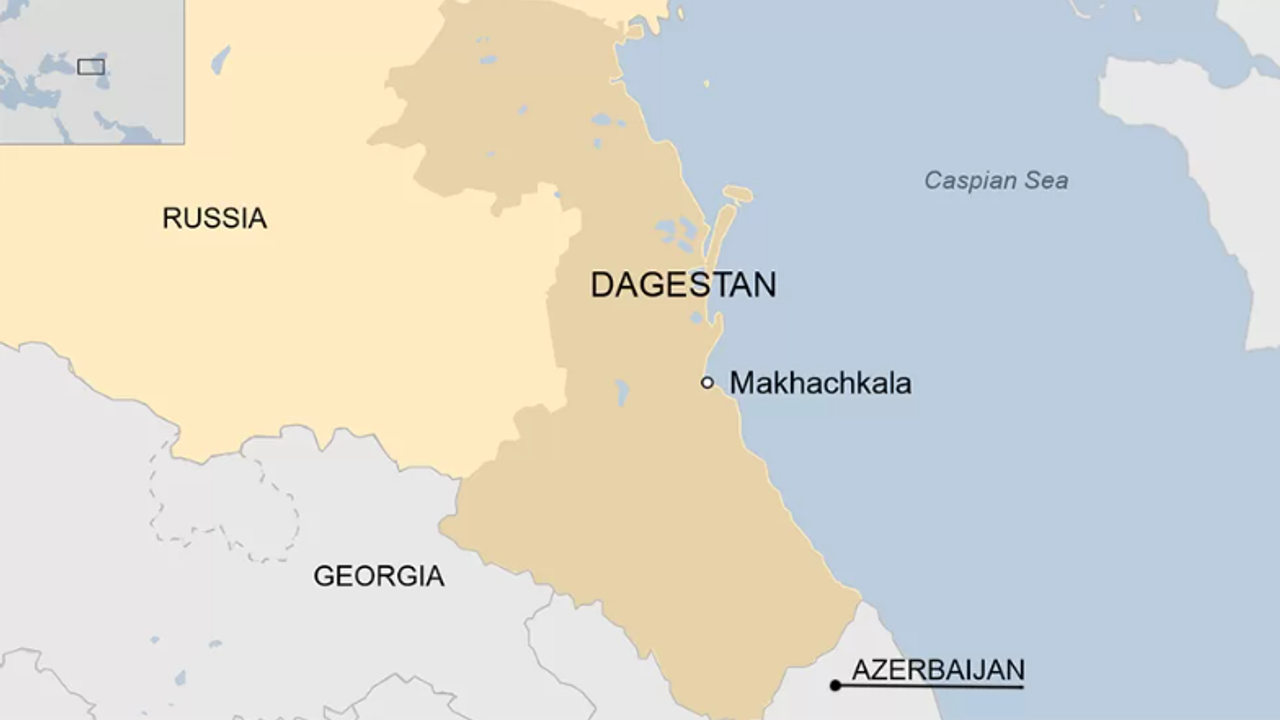Dagestan: Kalabalık, Yahudileri arayan Rus havalimanına saldırdı