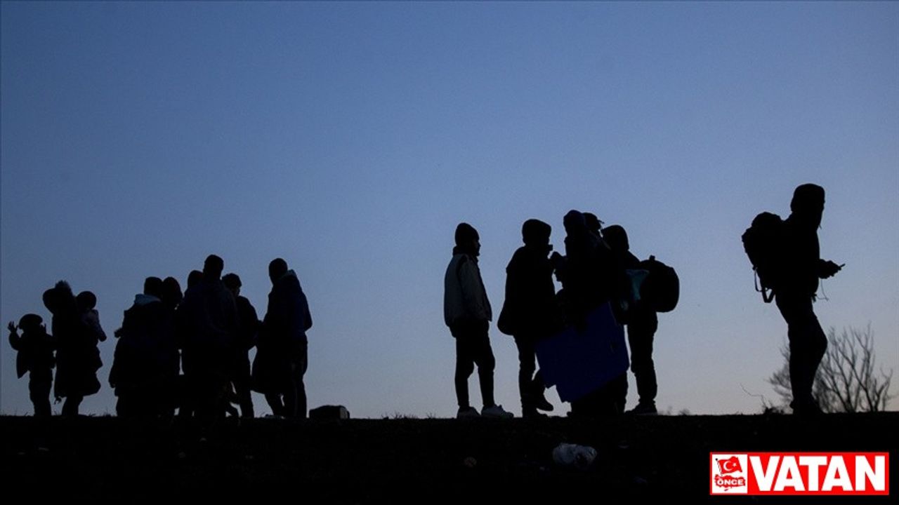 Kırklareli'nde bir haftada 1164 düzensiz göçmen yakalandı