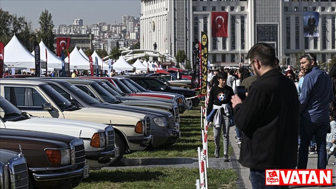 Türkiye Klasik Otomobil Festivali Ankara'da başladı