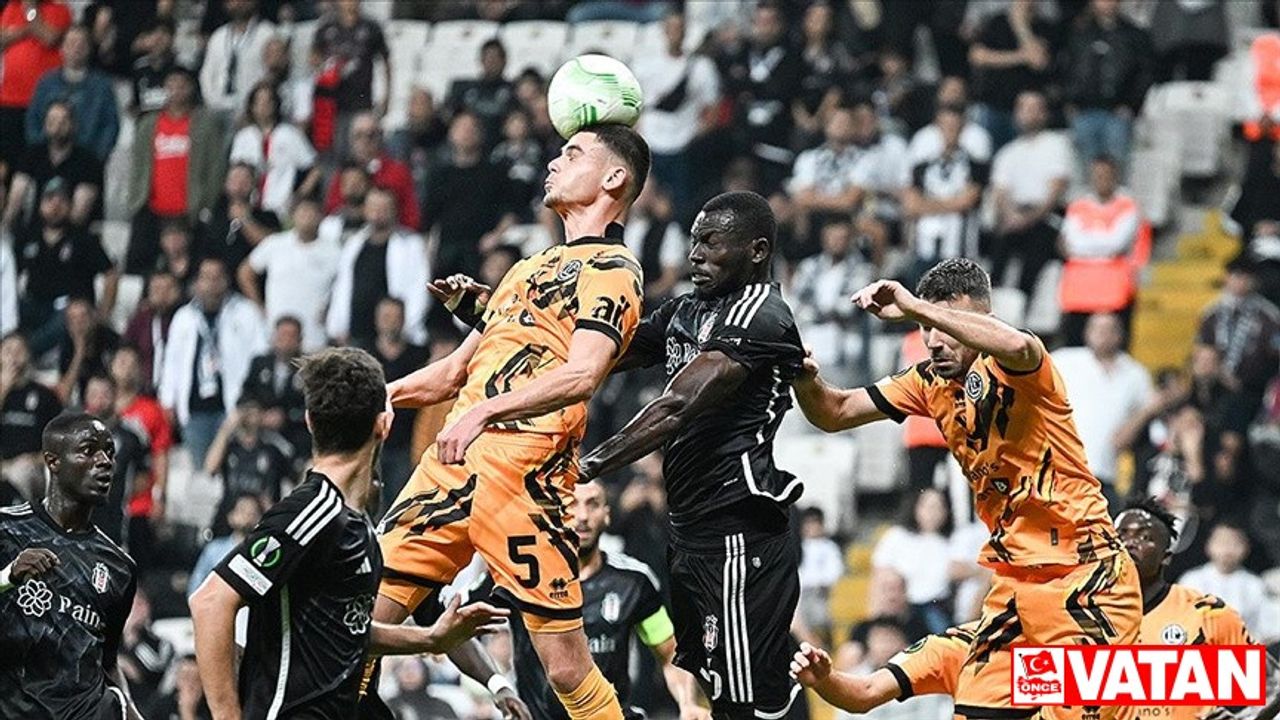 Beşiktaş 10 kişiyle mağlup oldu