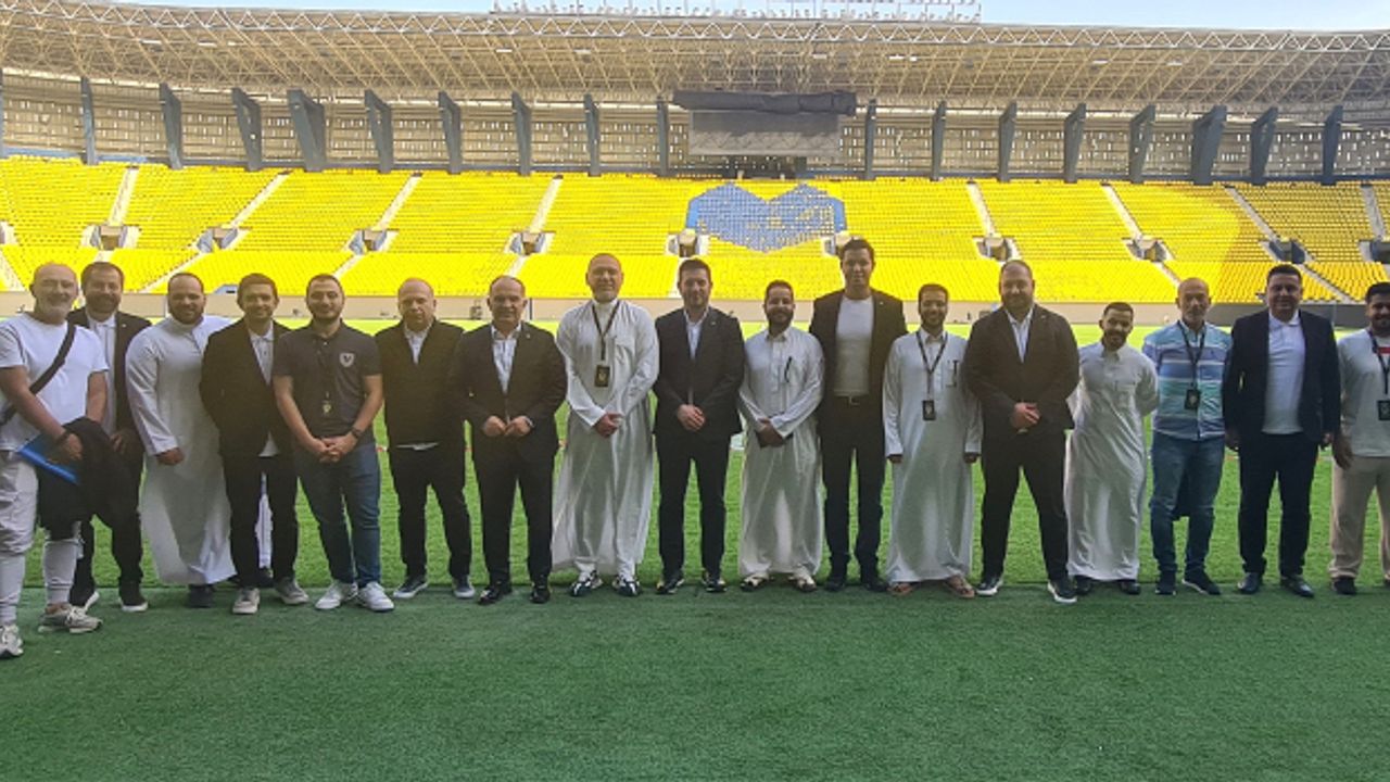 Süper Kupa maçı için Riyad'da stadyum tanıtım toplantısı yapıldı