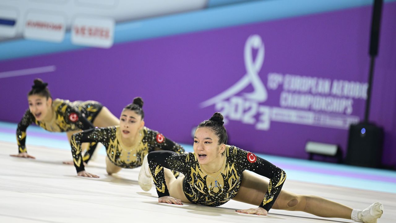 Aerobik Cimnastik Avrupa Şampiyonası, Antalya'da sona erdi