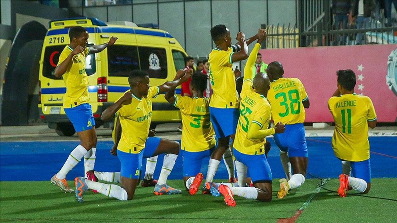 Futbolda Afrika Ligi'nin ilk şampiyonu Mamelodi Sundowns oldu