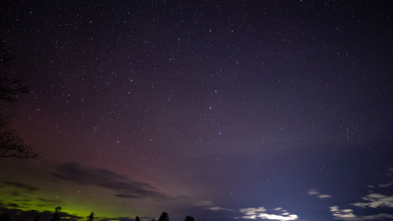 Kanada'da Geminid meteor yağmuru