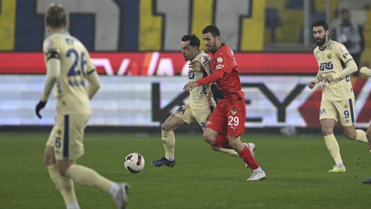 MKE Ankaragücü-Hatayspor maçında gol sesi çıkmadı