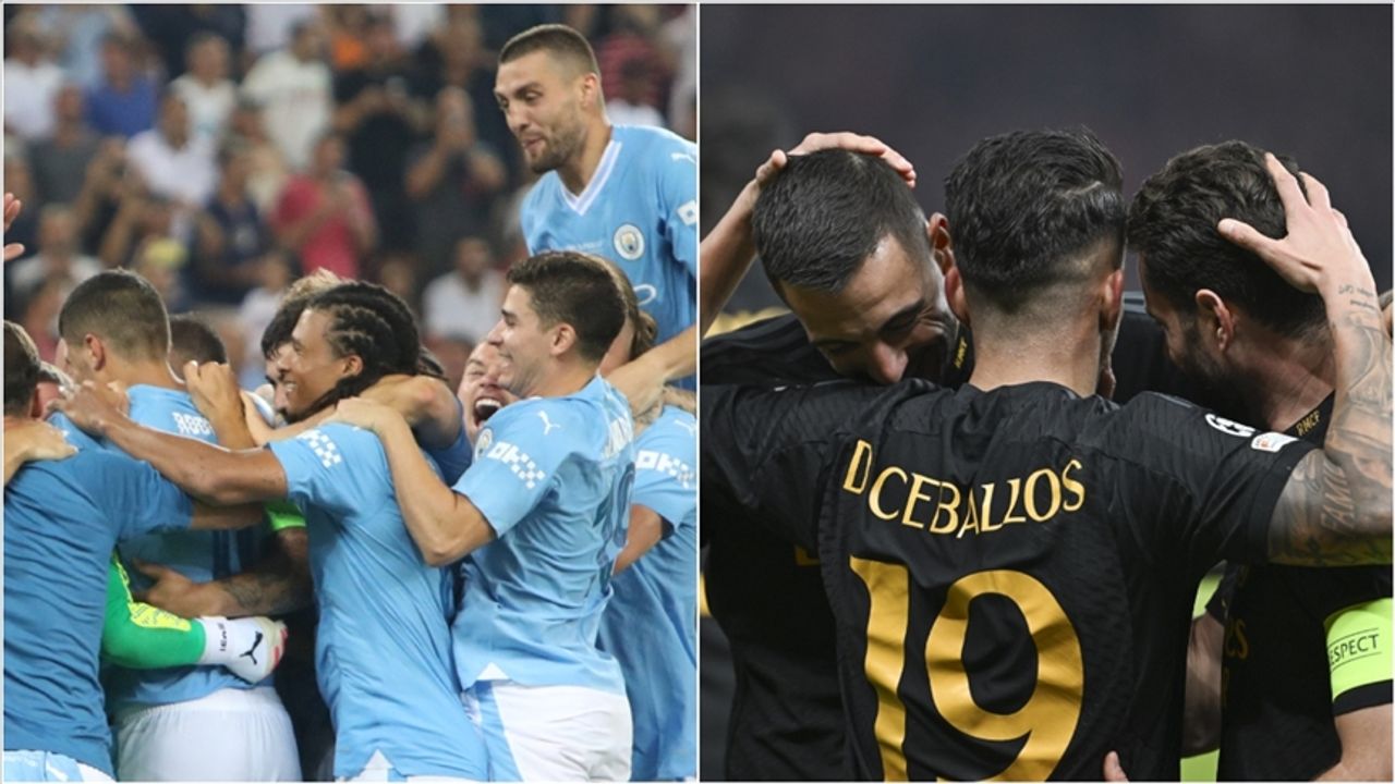 Şampiyonlar Ligi'nde grup maçlarının en iyileri Manchester City ve Real Madrid