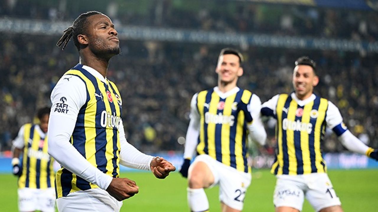 Fenerbahçe'den Kadıköy'de gol yağmuru