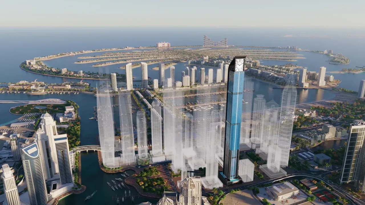Dubai'nin gökyüzündeki yeni ikonu: Aeternitas Tower