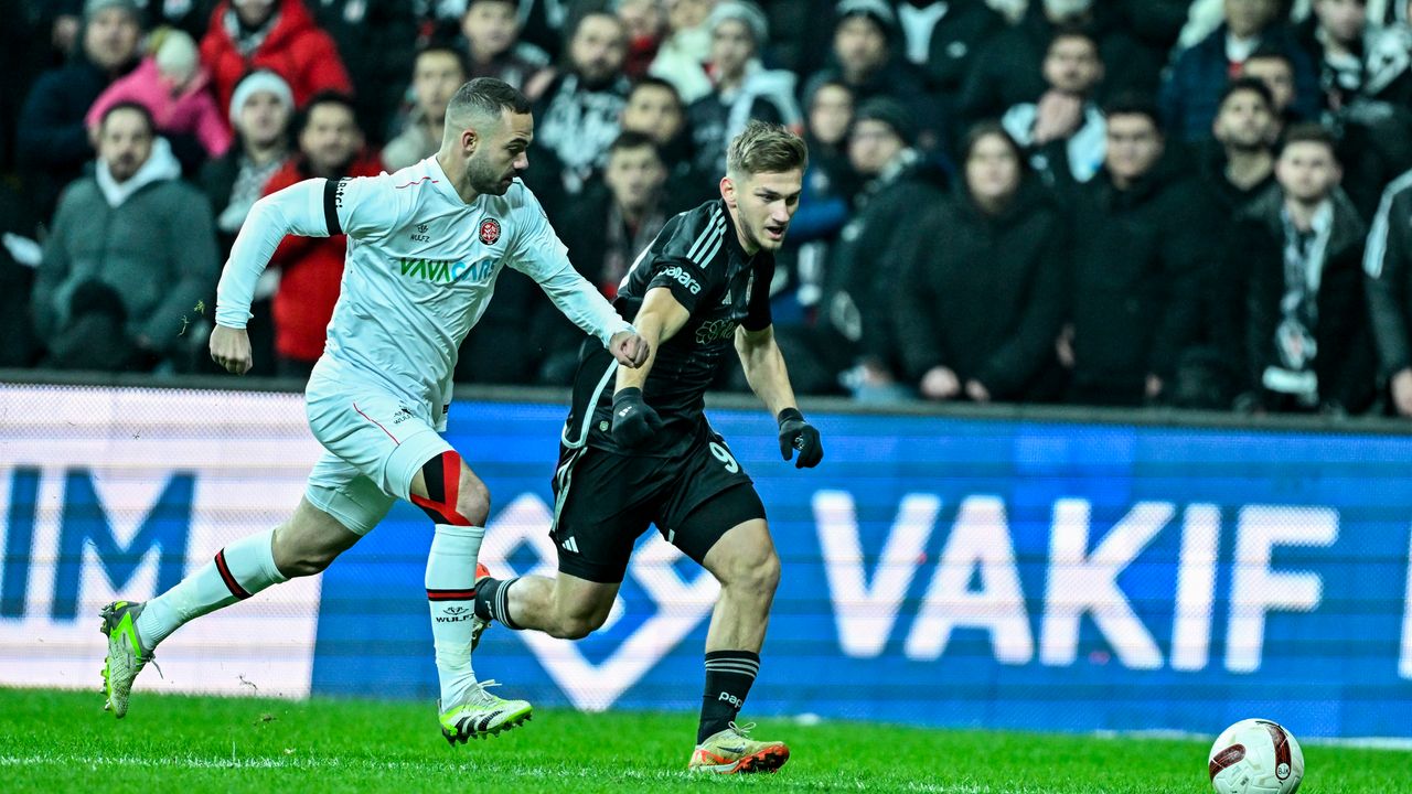 İlk yarı sonucu: Beşiktaş 0 - Fatih Karagümrük 0