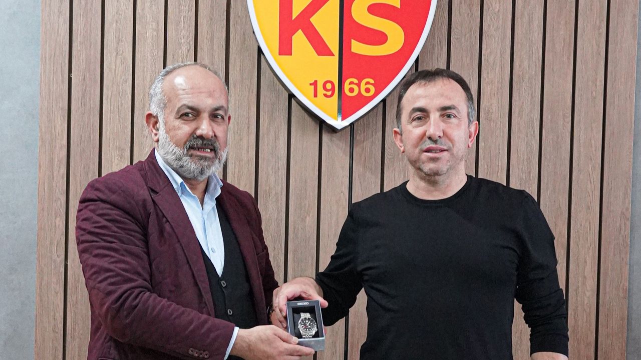 Kayserispor'dan teknik direktör Recep Uçar'a teşekkür mesajı