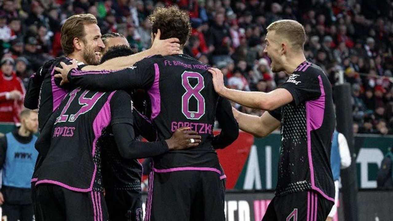 Bayern Münih, deplasmanda Augsburg'u 3-2 yendi