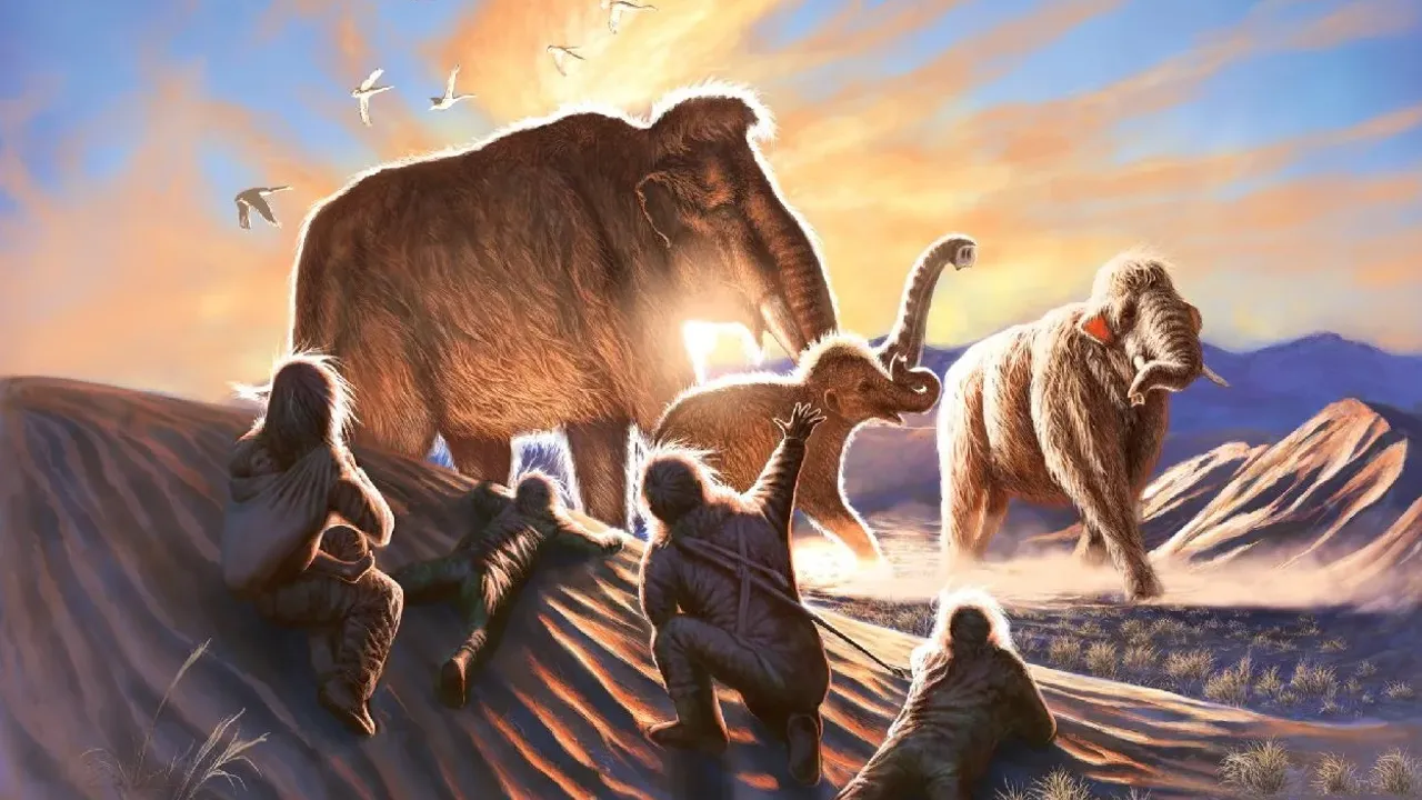 14 bin yıllık yapağı filin seyahati, Alaska'daki ilk avcı kamplarıyla bağlantılı