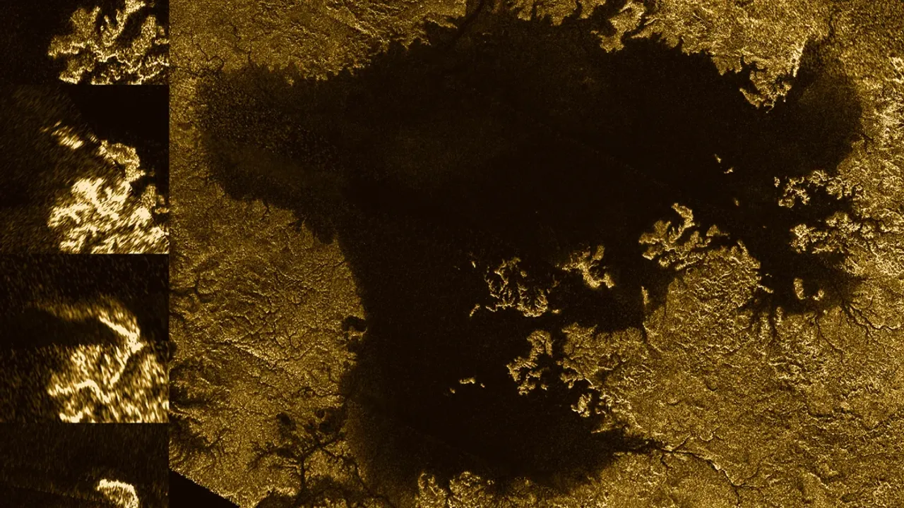 Satürn'ün uydusu Titan'da organik madde yığınları olabilecek 'sihirli adalar' kayboluyor