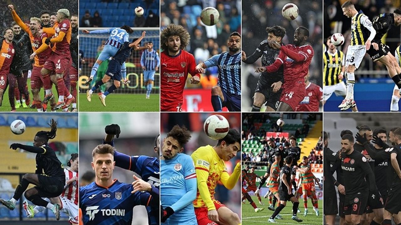 Süper Lig'de 23. hafta tamamlandı