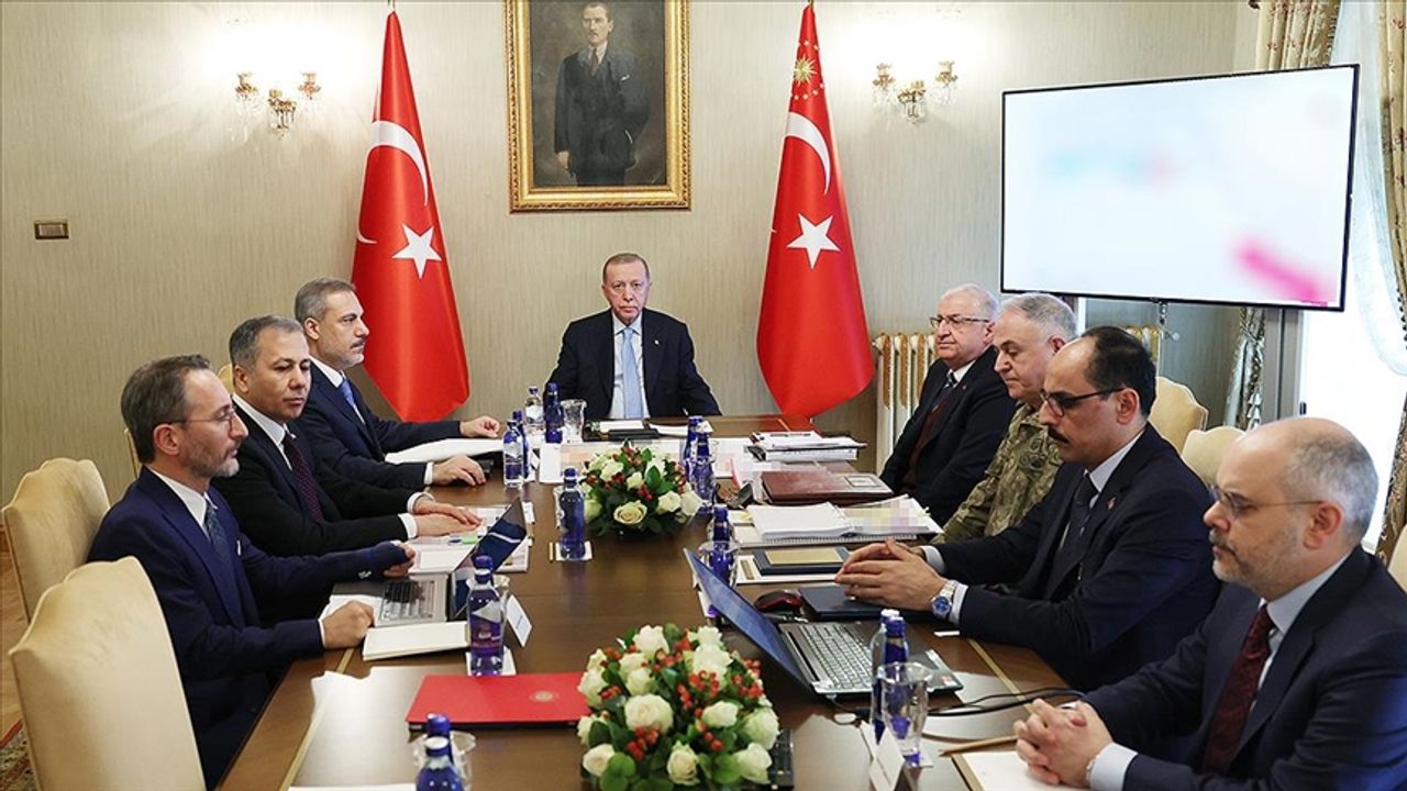 Cumhurbaşkanı Erdoğan başkanlığında Güvenlik Toplantısı gerçekleştirildi