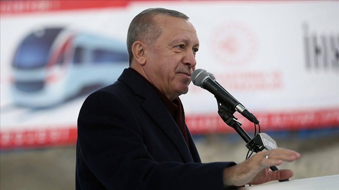 Cumhurbaşkanı Erdoğan: İstanbul'da tamamlanan raylı sistem ağlarının uzunluğu 338,5 kilometreye çıkıyor