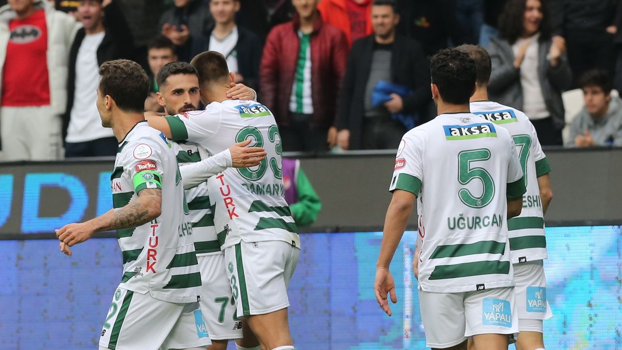 Konyaspor sahasında MKE Ankaragücü'nü 1-0 yendi
