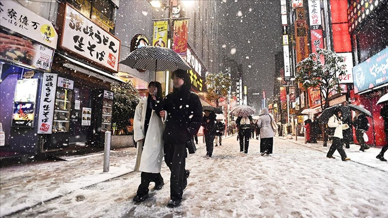 Tokyo ve çevresindeki yoğun kar yağışı sebebiyle 240 yaralandı