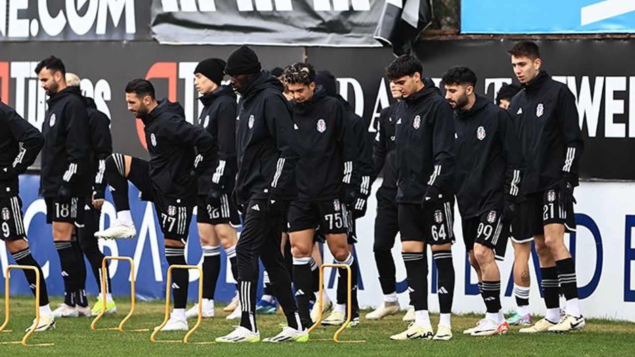 Beşiktaş'ta Trabzonspor maçı hazırlıkları