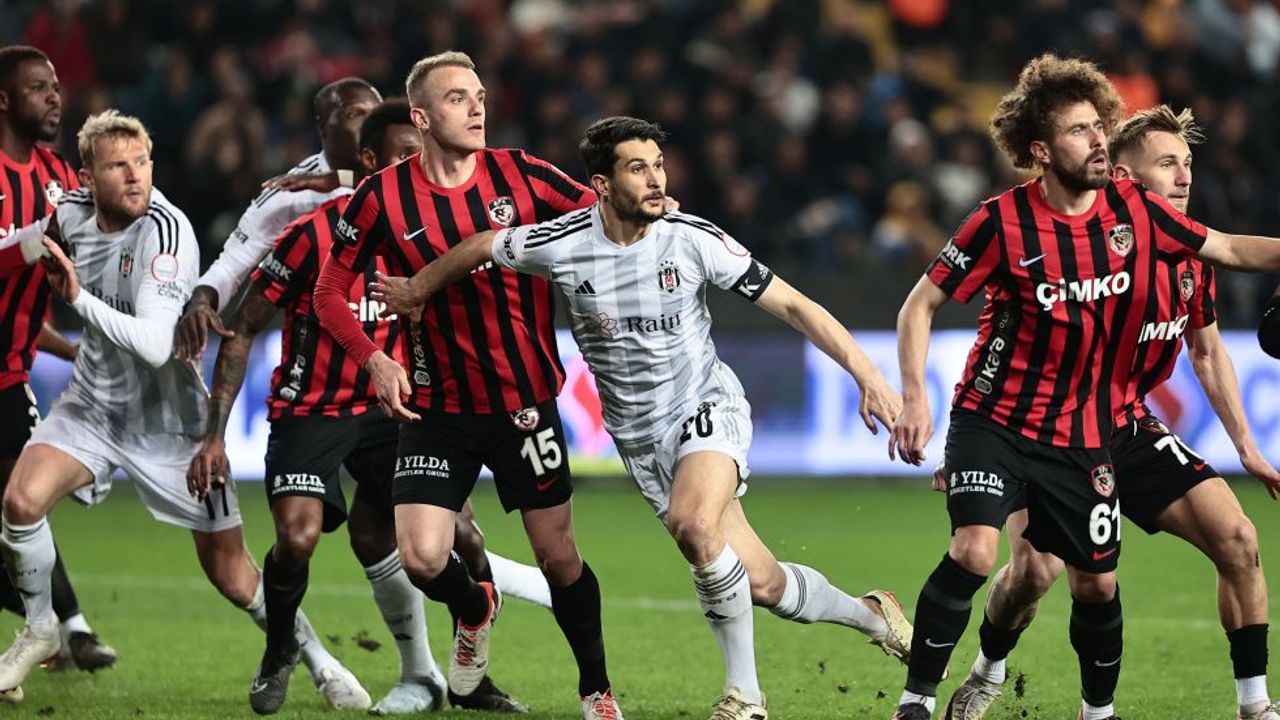 Beşiktaş, Gaziantep deplasmanında kaybetti