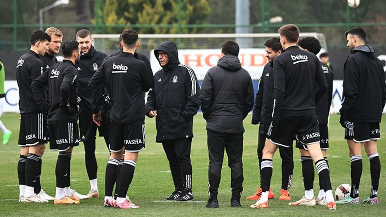 Beşiktaş, Gaziantep FK maçının hazırlıklarına başladı