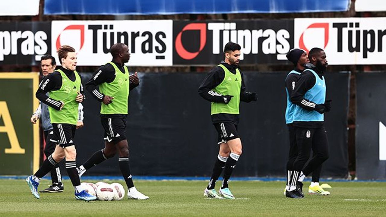 Beşiktaş, RAMS Başakşehir maçının hazırlıklarına başladı