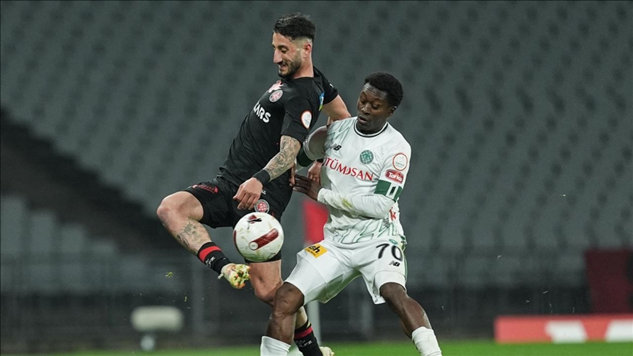 Fatih Karagümrük ile Konyaspor berabere kaldı