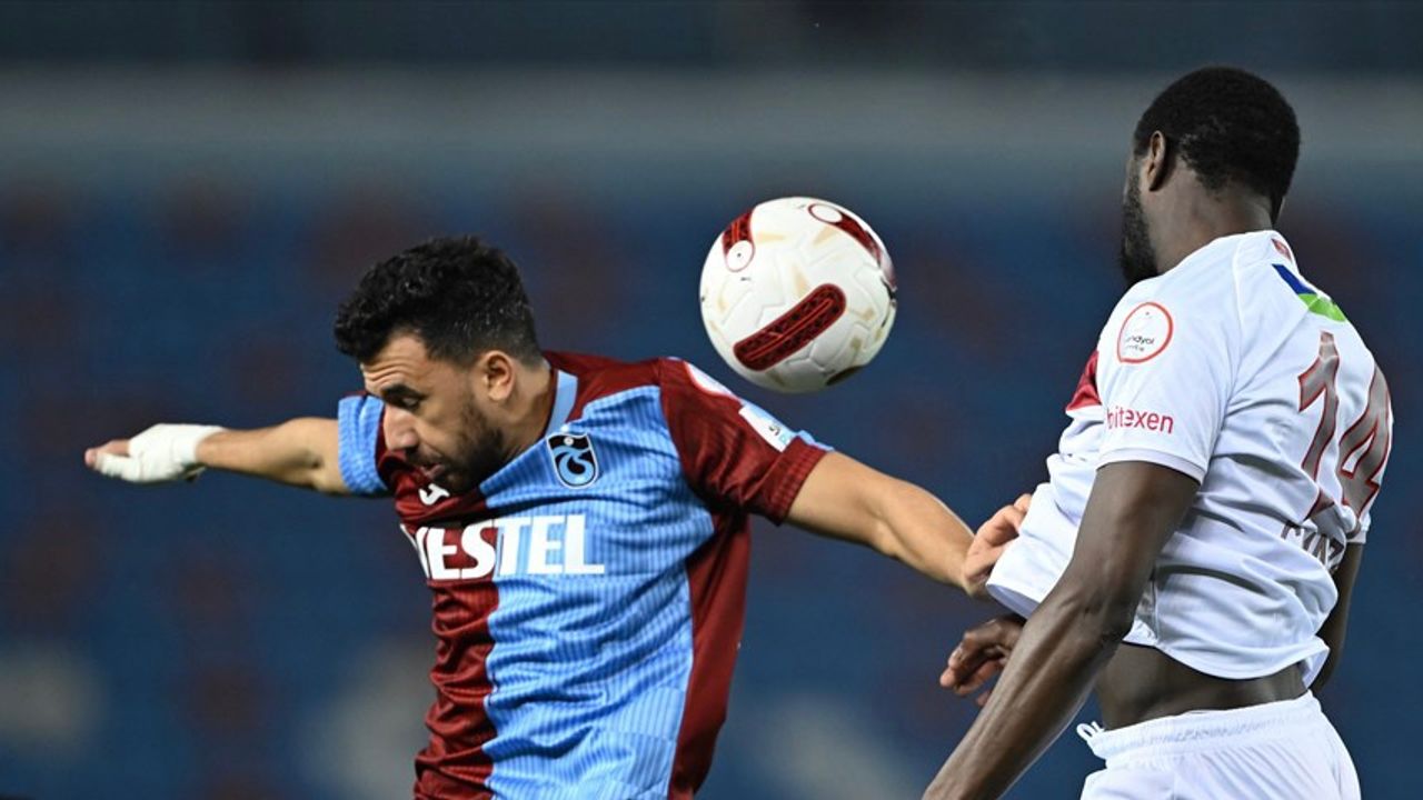 İlk yarı sonucu: Trabzonspor 0 - Sivasspor 0