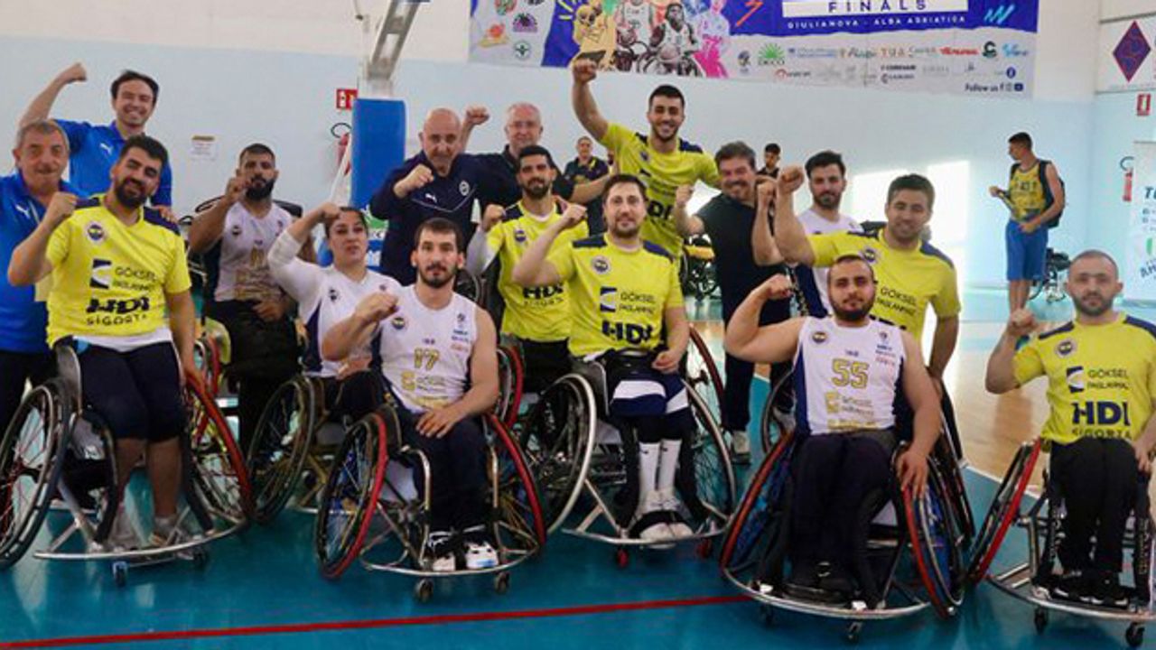 Tekerlekli Sandalye Basketbol Avrupa Kupası Fenerbahçe'nin!