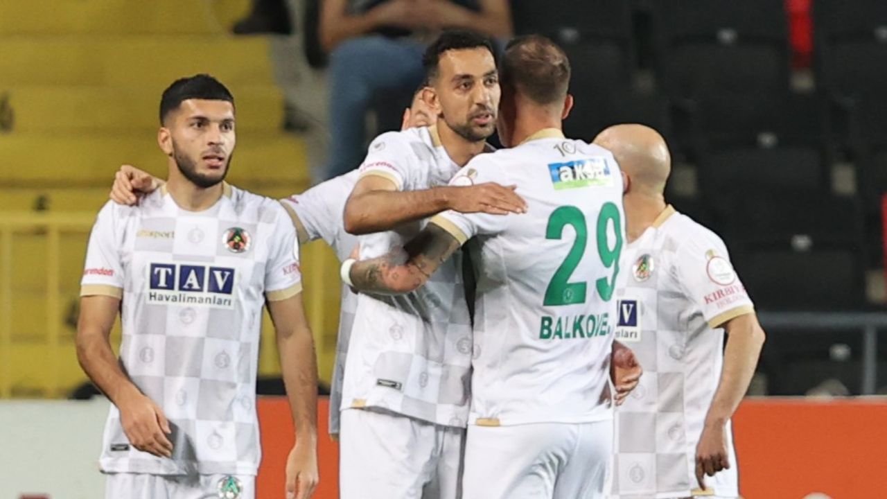 Alanyaspor, Gaziantep FK deplasmanında 3-0 kazandı