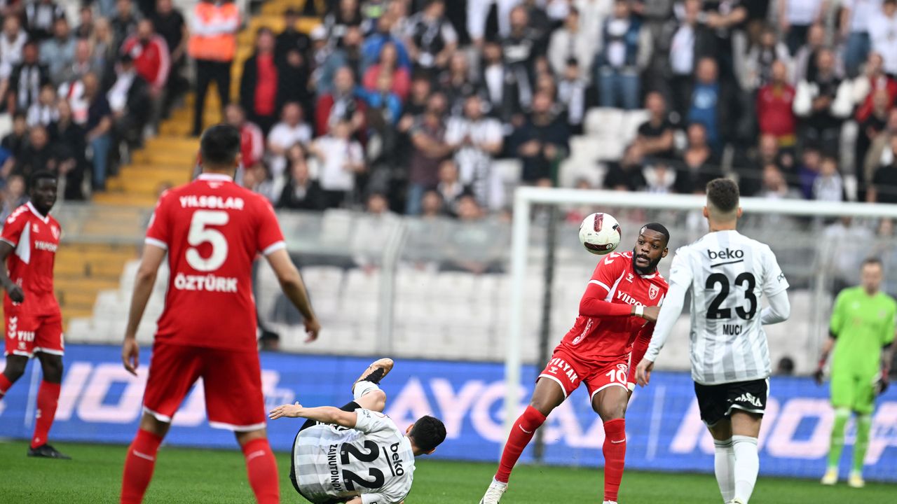 İlk yarı sonucu: Beşiktaş 1 - Samsunspor 0
