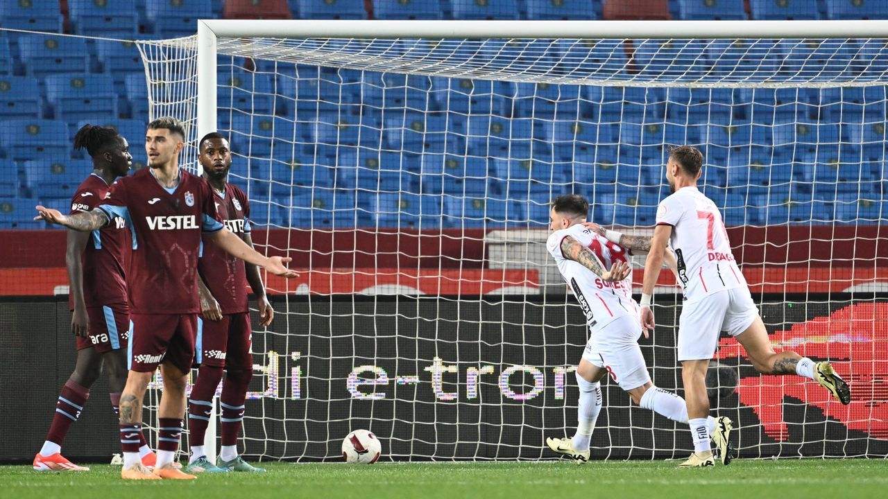 İlk yarı sonucu: Trabzonspor 0 - Gaziantep FK 2