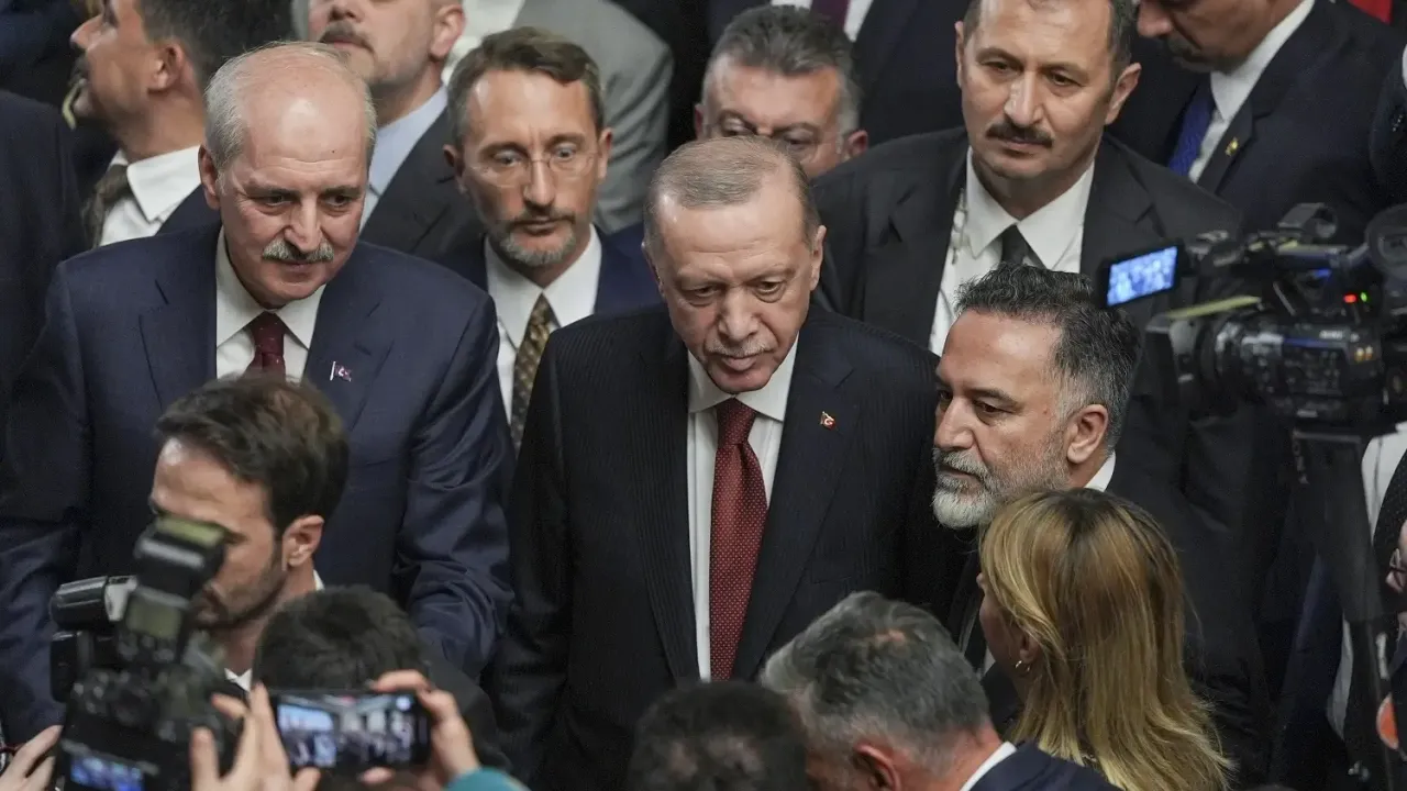 Cumhurbaşkanı Erdoğan, TBMM'de 23 Nisan Resepsiyonu'na katıldı