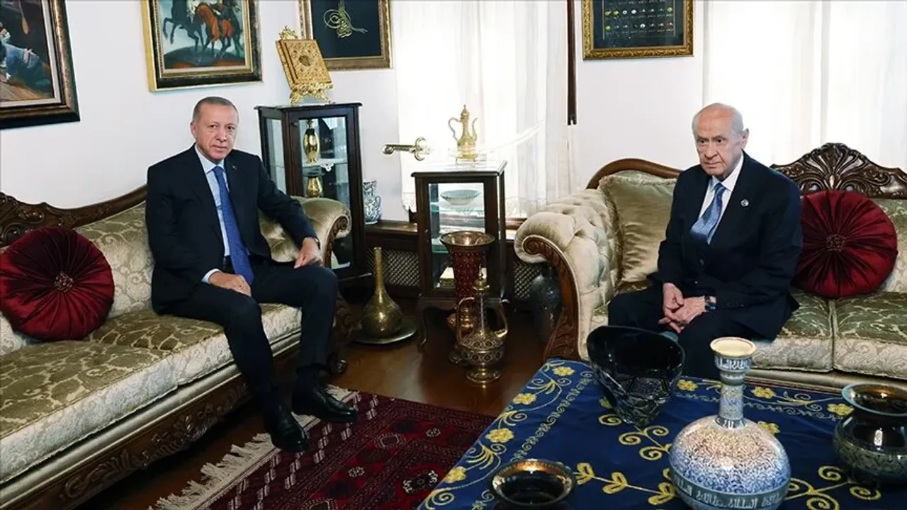 Cumhurbaşkanı Erdoğan ile MHP Genel Başkanı Bahçeli görüşecek