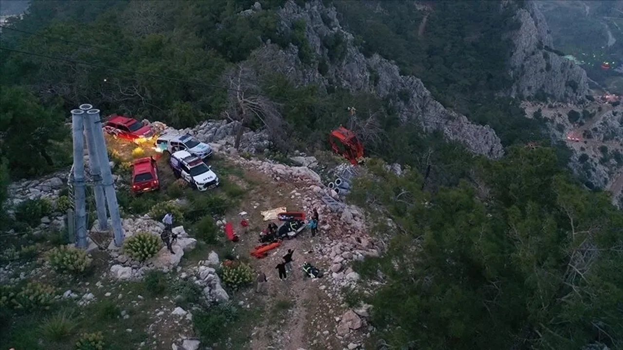 Antalya'daki teleferik kazasıyla ilgili bilirkişi heyeti ön raporu hazırlandı