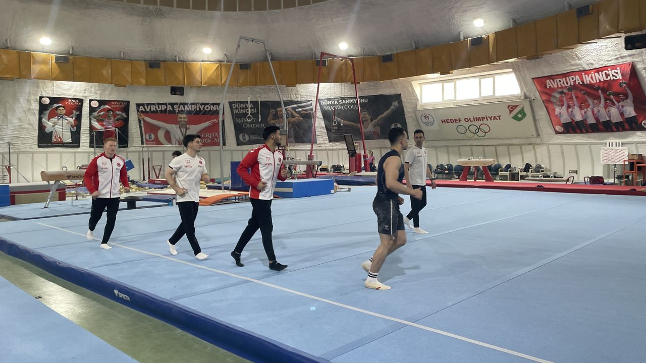 Artistik Cimnastik Erkek Milli Takımı'nın Bolu kampı tamamlandı