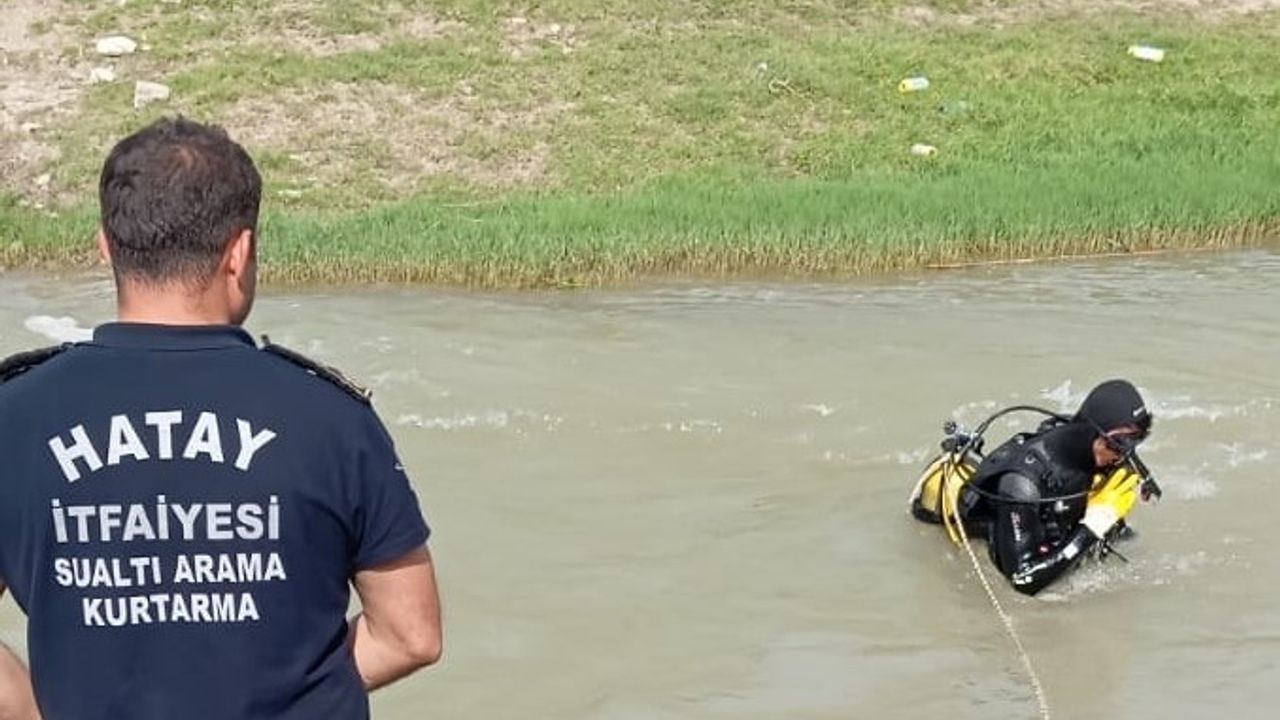 Hatay'da sulama kanalına giren çocuk boğuldu