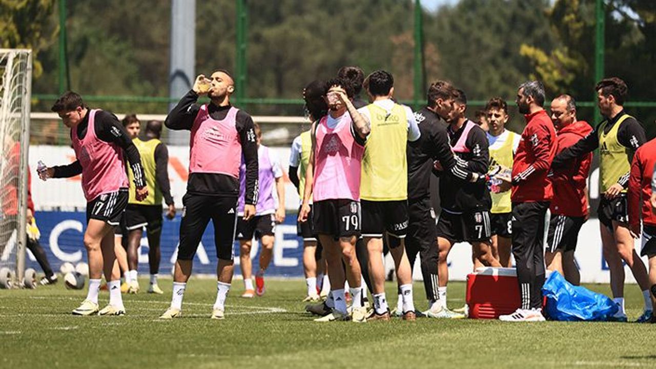 Beşiktaş, Hatayspor maçının hazırlıklarını sürdürdü