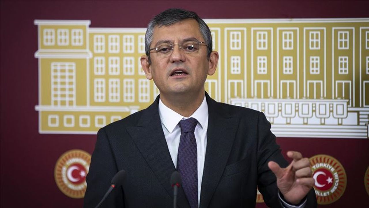 CHP Genel Başkanı Özel, gündeme ilişkin açıklamalarda bulundu