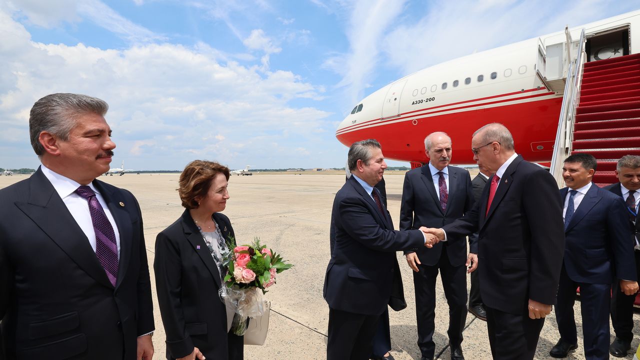 Cumhurbaşkanı Erdoğan, NATO Zirvesi için ABD'de
