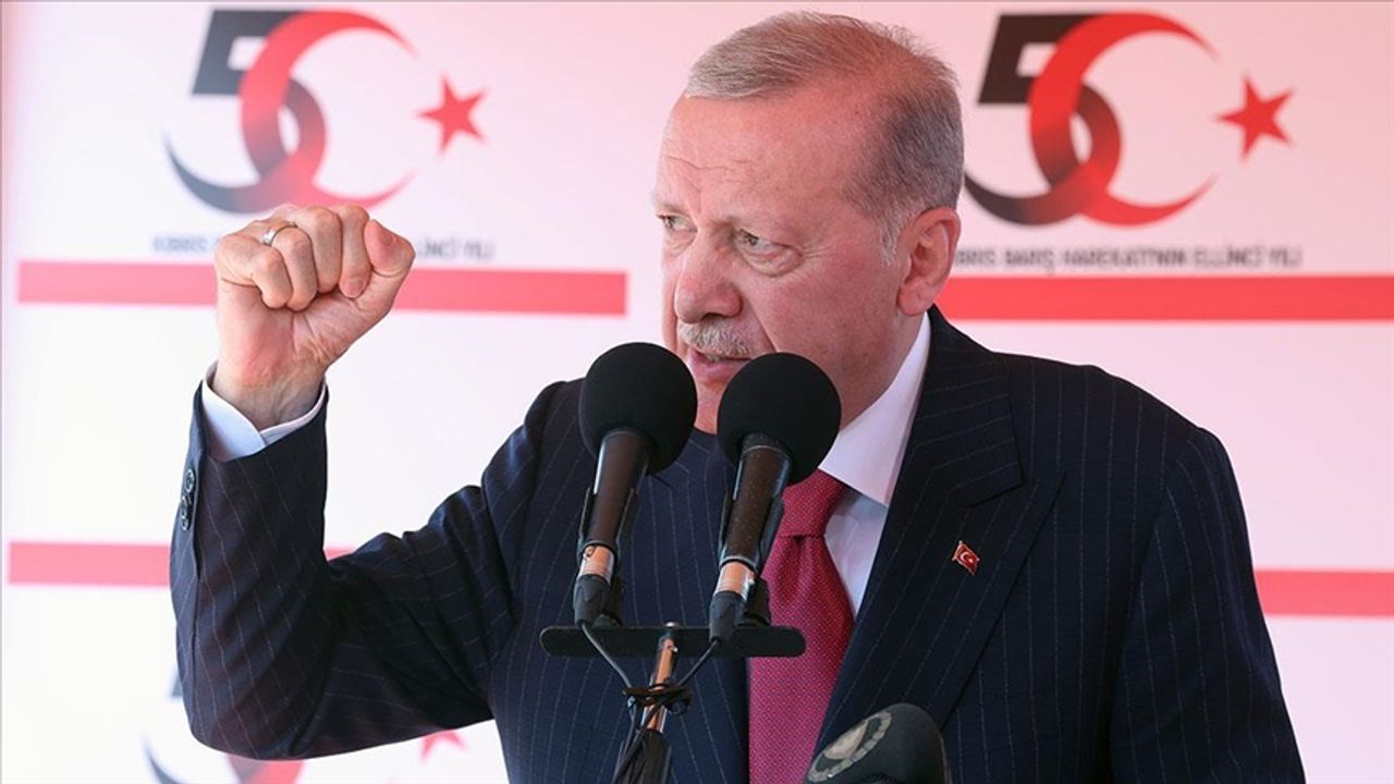 Cumhurbaşkanı Erdoğan: Kıbrıs'ta kalıcı barışı ve çözümü sağlamaya hazırız