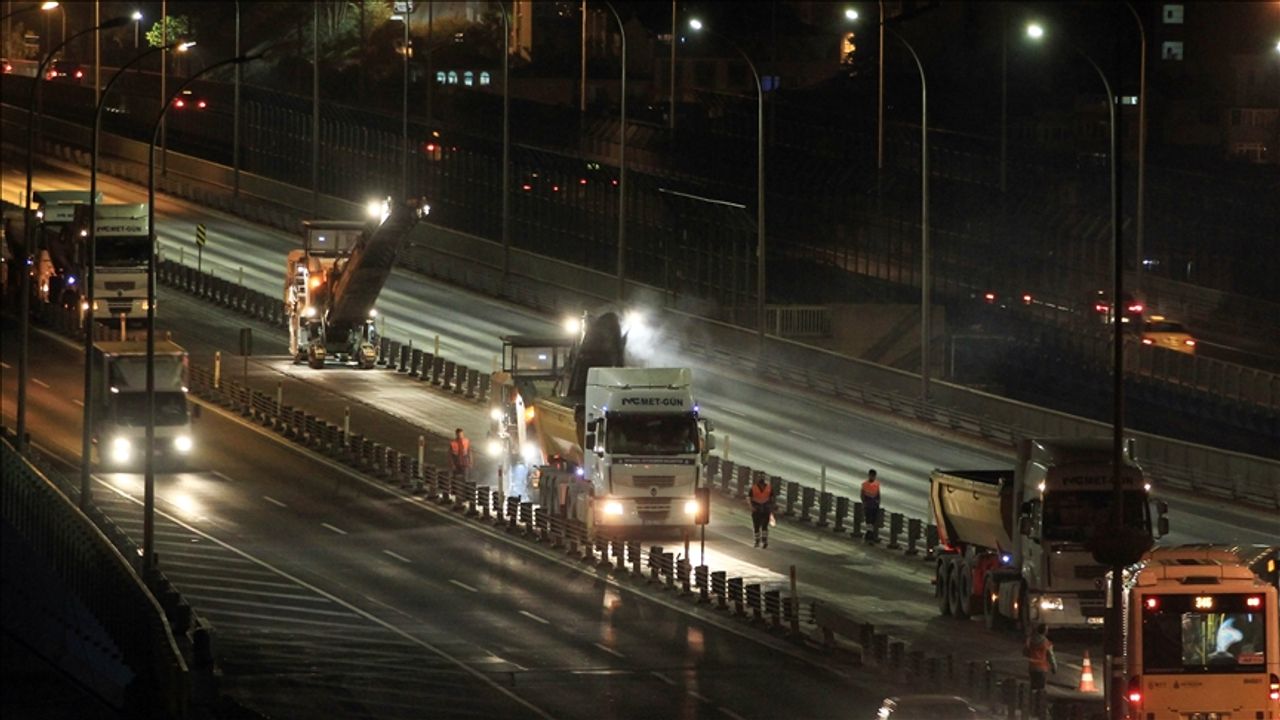 Haliç Köprüsü'nün Kadıköy yönü trafiğe kapatılacak