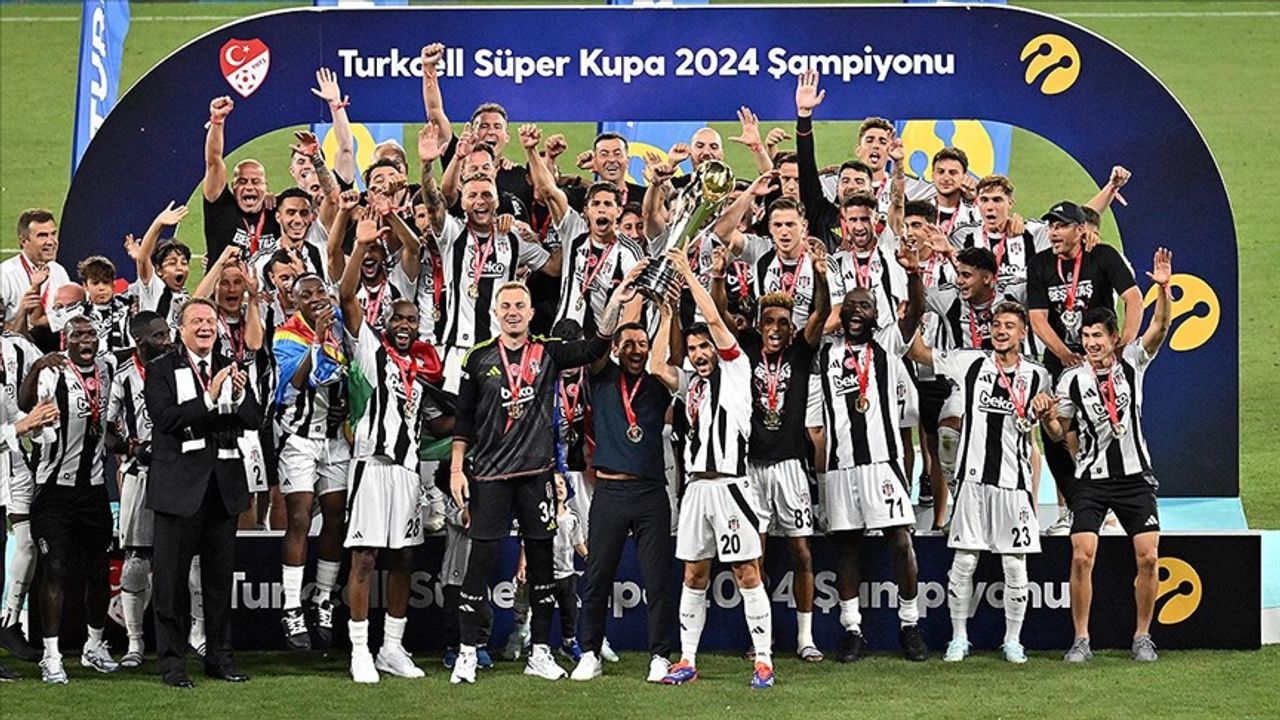 Süper Kupa’nın sahibi Beşiktaş