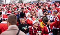 ABD'de geleneksel "Noel Baba Koşusu" yapıldı
