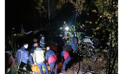 100 metreden uçuruma yuvarlandı: 3 ölü, 1 yaralı