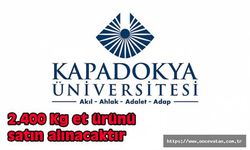 2.400 Kg et ürünü satın alınacaktır