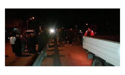 Alt geçidi kullanmadı, canından oldu