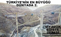 DÜNYANIN  İKİNCİ TÜRKİYENİN EN YÜKSEK AYAKLI VİYADÜĞÜ KONYA’DA