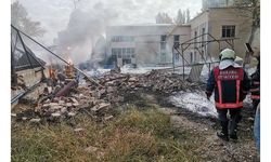 MTA yerleşkesindeki doğal gaz vanasında art arda patlama