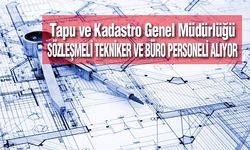 Sözleşmeli Tekniker ve Büro Personeli Alınacak 
